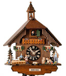 Relógio cuco Chalé Tradicional da Floresta Negra Model: 1288 (30cm)
