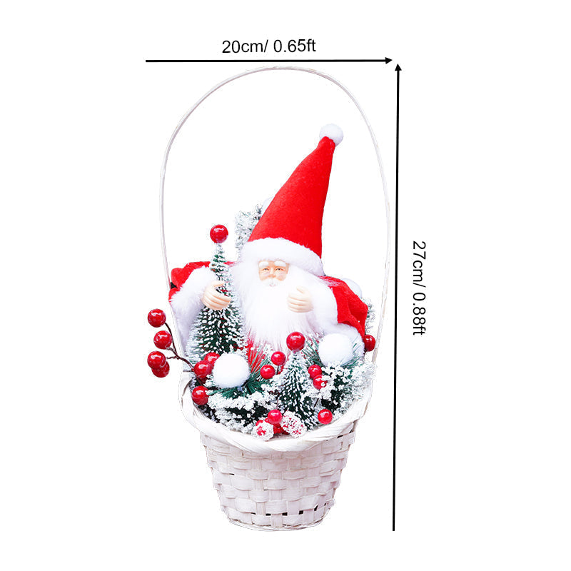 🎅 Decoração de Natal - Boneco Papai Noel Boneco de Neve | Modelo SD0379