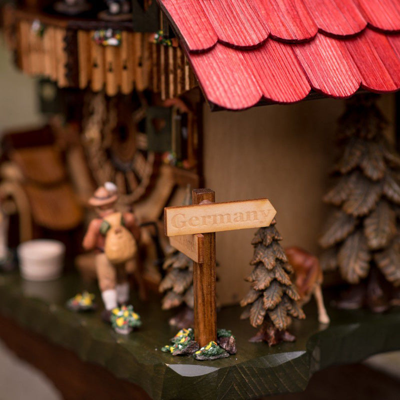 Relógio Cuco Mecânico Diário Floresta Negra