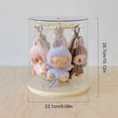 Caixa Rotatória de exibição de pingente Labubu