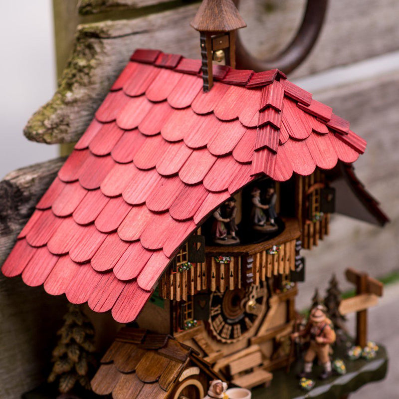 Relógio Cuco Mecânico Diário Floresta Negra