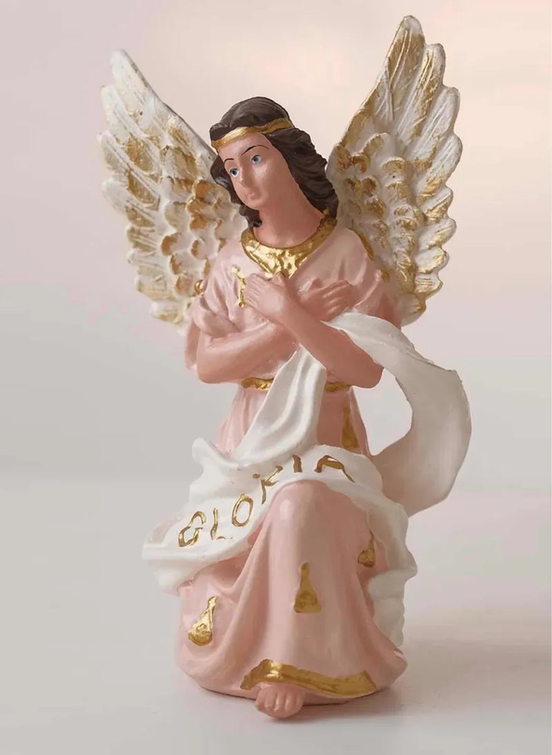 Presepio Natalino Em Borracha 14 peças 30 Cm Inquebrável