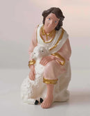 Presepio Natalino Em Borracha 14 peças 30 Cm Inquebrável