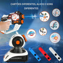 Game Laser Tag com Projetor + 2 pistolas