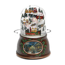 Globo de neve de Natal da Snowy Village