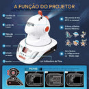 Game Laser Tag com Projetor + 2 pistolas